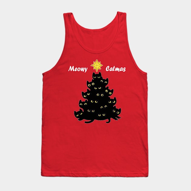 meowy catmas Tank Top by Abir's Store